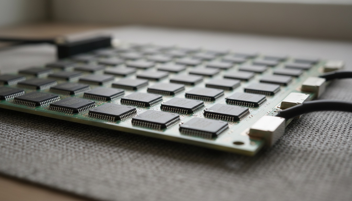 Inspektion von Hashboard und Chips vor dem Kauf eines gebrauchten ASIC, POOL BTC