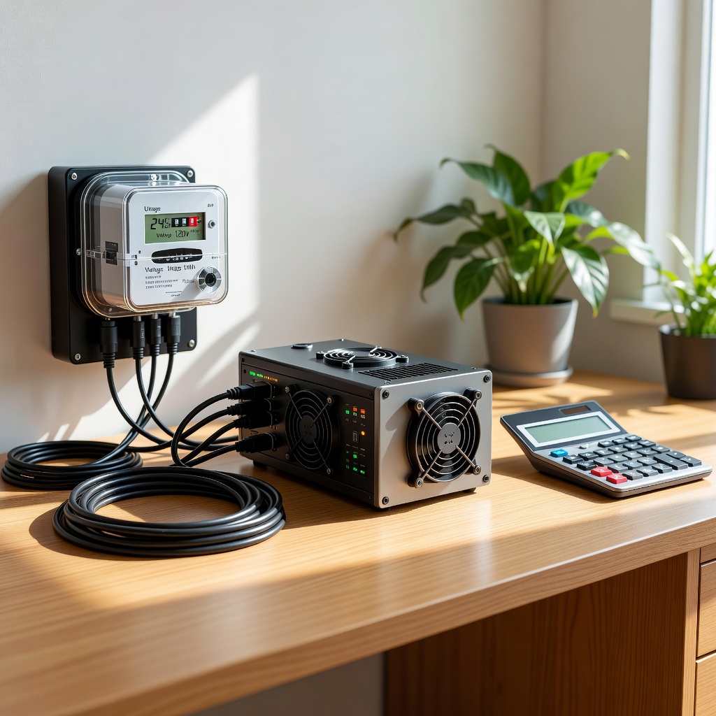 Stromzähler und ASIC – der Hauptfaktor bei der Amortisation des Bergbaus – POOL BTC