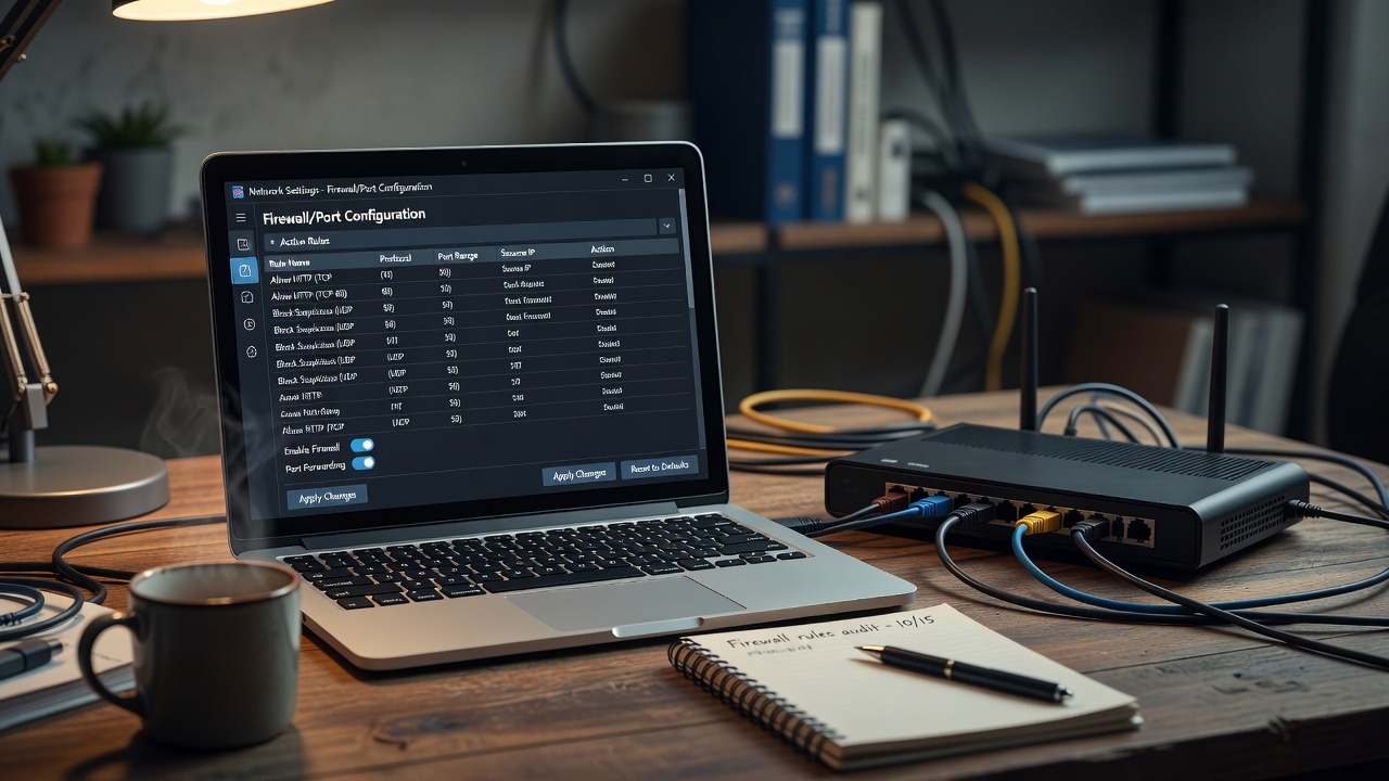 Router blocking connection to a mining pool server